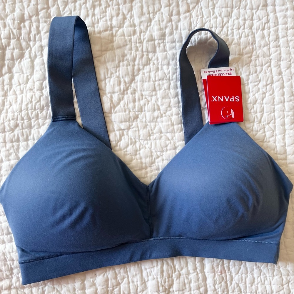 SPANX Blue Brallelujah Bralette